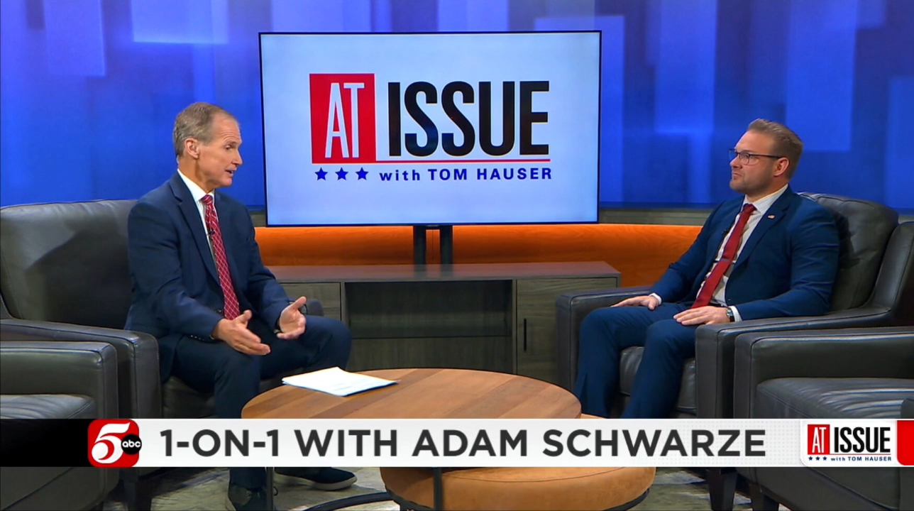 KSTP At Issue – 1-one-1 with Adam Schwarze